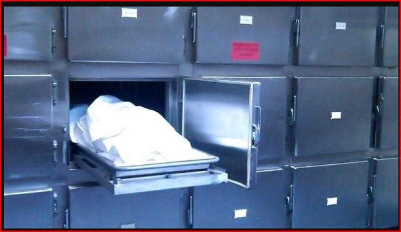 دفن جثة مواطن صدمه قطار في مركز العياط