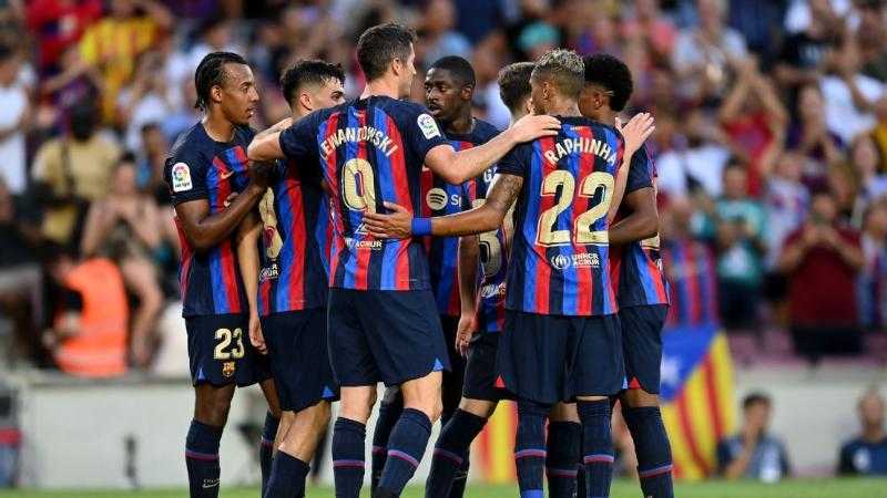 تشكيل برشلونة المتوقع لمواجهة أوساسونا بالدوري الإسباني