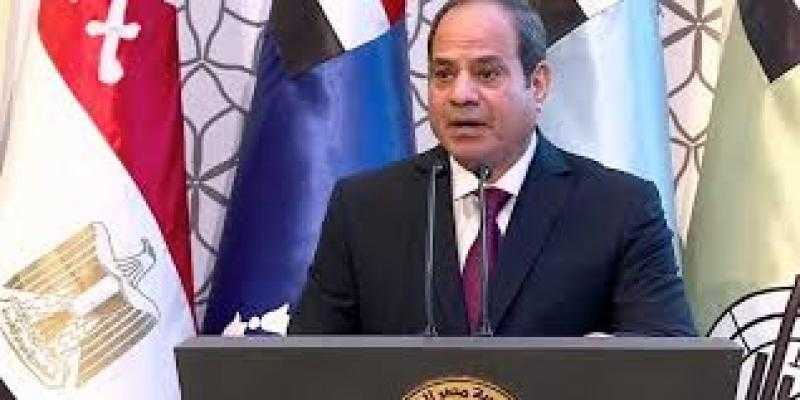 السيسي: نصيبنا من الهيدروجين الأخضر مشروعين فقط من أصل 680.. فيديو