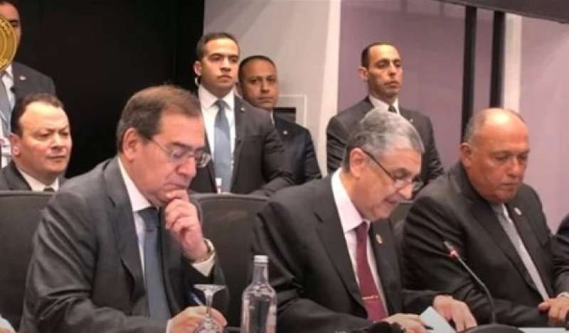 وزير الكهرباء بقمة المناخ