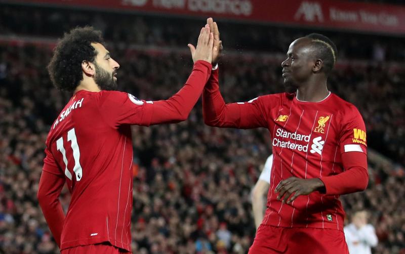 ساديو ماني و محمد صلاح 