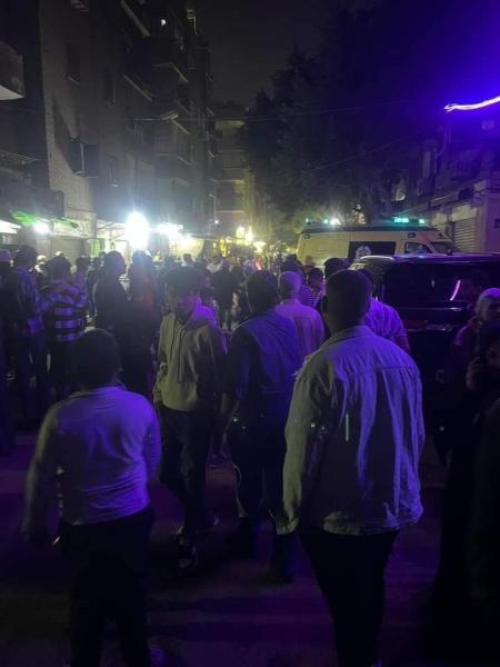 بالأسماء.. إصابة 3 مواطنين فى عقار إمبابة المنهار