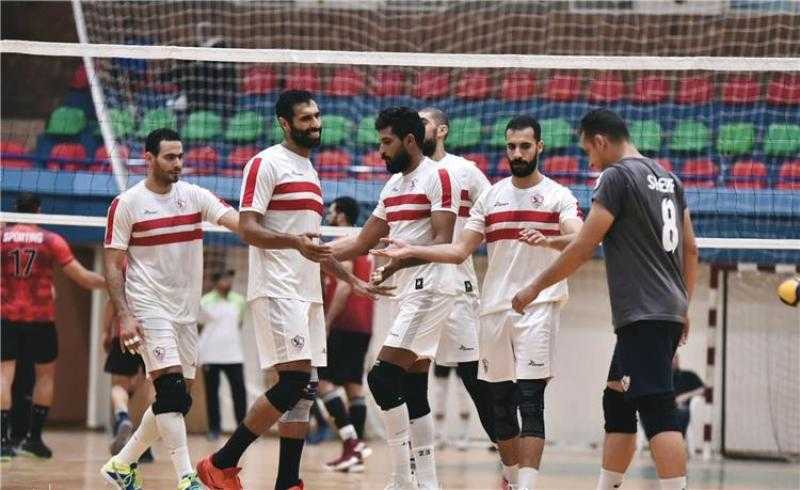 طائرة الزمالك يواجه المنيا في دوري المرتبط