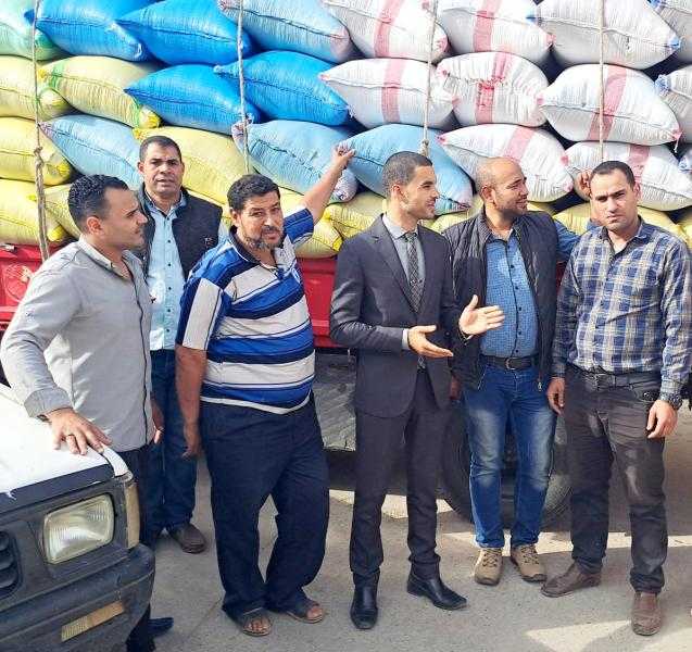 ضبط 15 طنًا أرز بحوزة صاحب مضرب بالشرقية