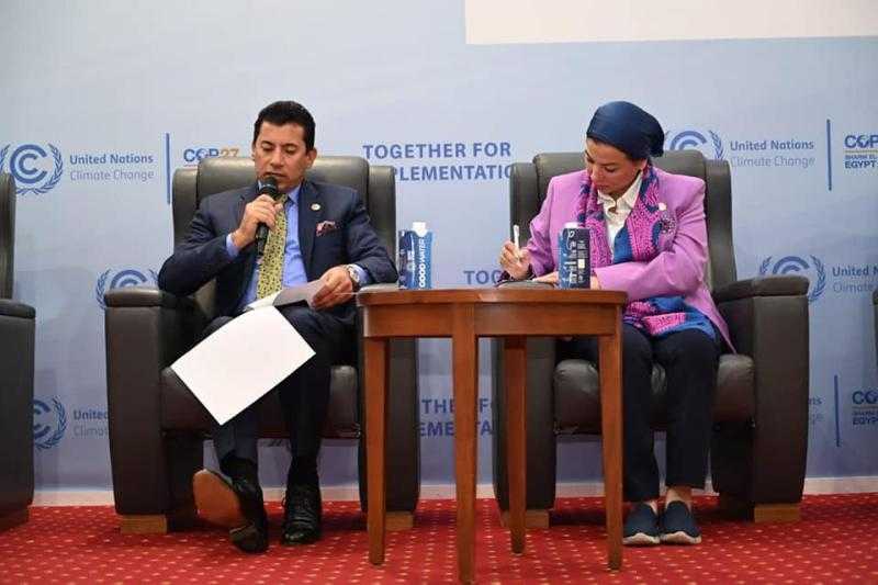 أشرف صبحي: «الشباب هم ضمير هذا العالم والطاقة التي ستحدث التغيير الإيجابي»