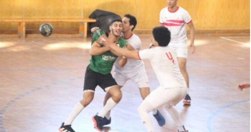 مرتبط يد الزمالك 2004 يهزم البنك الأهلي في الدوري