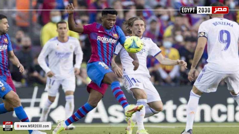 ريال مدريد وبرشلونة
