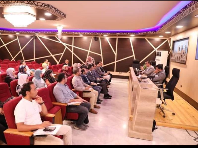 جانب من ورشة عمل للتعرف على المشاريع الدولية المقدمة من الاتحاد الأوروبي
