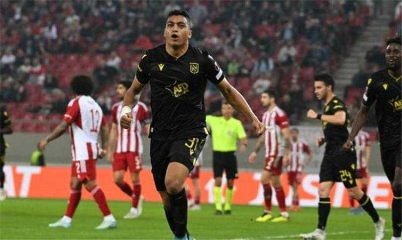 تقييم مفاجئ لمصطفى محمد بعد مباراة نانت وأجاكسيو بالدوري