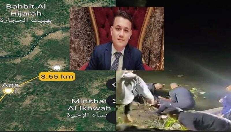 «بعد 30 ساعة من البحث» انتشال جثمان ضحية جديدة لحادث ميني باص الدقهلية | صور