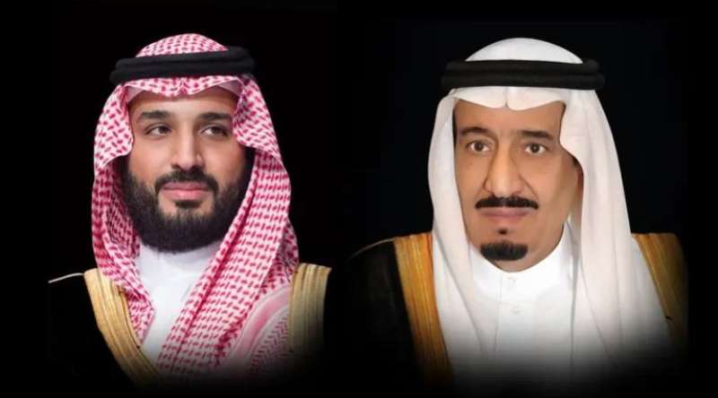 الملك سلمان وولي العهد محمد بن سلمان
