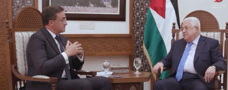 أبو مازن: القضية الفلسطينية لم تتحرك خطوة واحدة منذ أن وضعت أمريكا يدها عليها.. «فيديو»