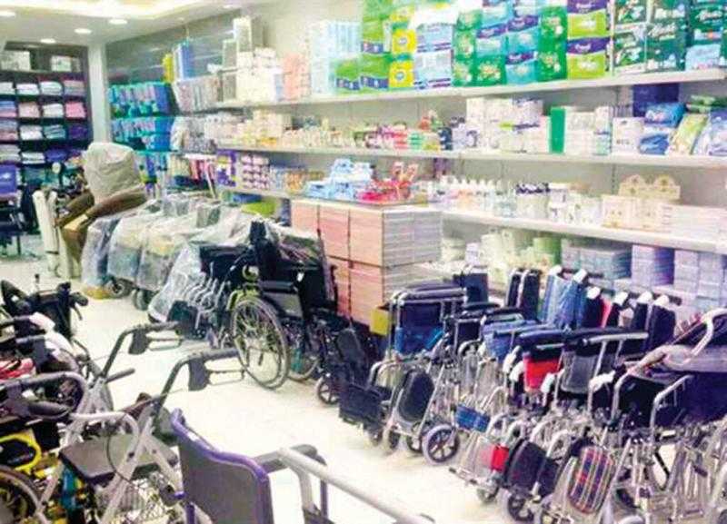 ضبط 25000 قطعة مستلزمات طبية دون مستندات خلال 24 ساعة