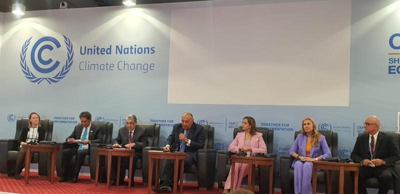 وزير الكهرباء يناقش كيفية التحول العالمي في نظم الطاقة بـCOP27
