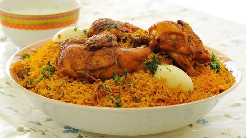 أرز مبهر بالدجاج