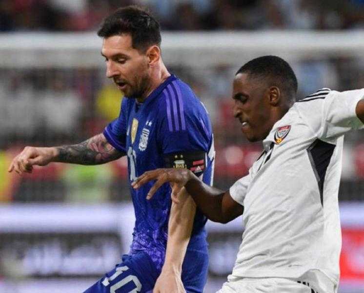 تحت أنظار إبراهيم نور الدين.. الأرجنتين يكتسح الإمارات بخماسية نظيفة