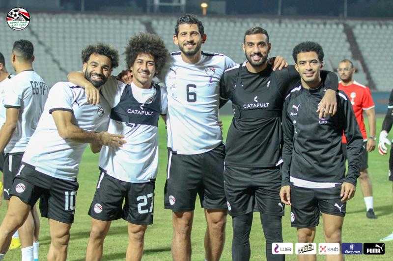 منتخب مصر يواصل تدريباته استعدادًا لودية بلجيكا