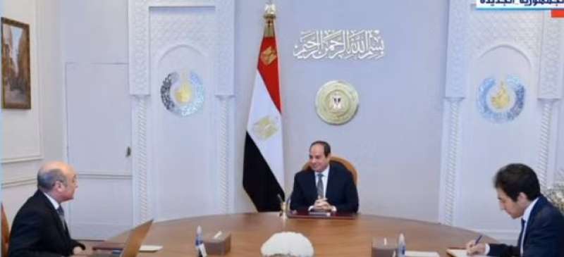 السيسي ووزير العدل