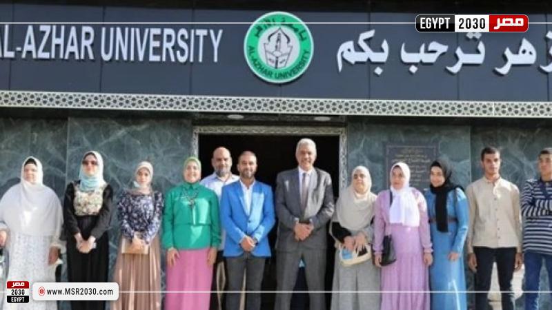 انتهاء الدورة التدريبية على طريقة برايل لأصحاب الهمم بجامعة الأزهر