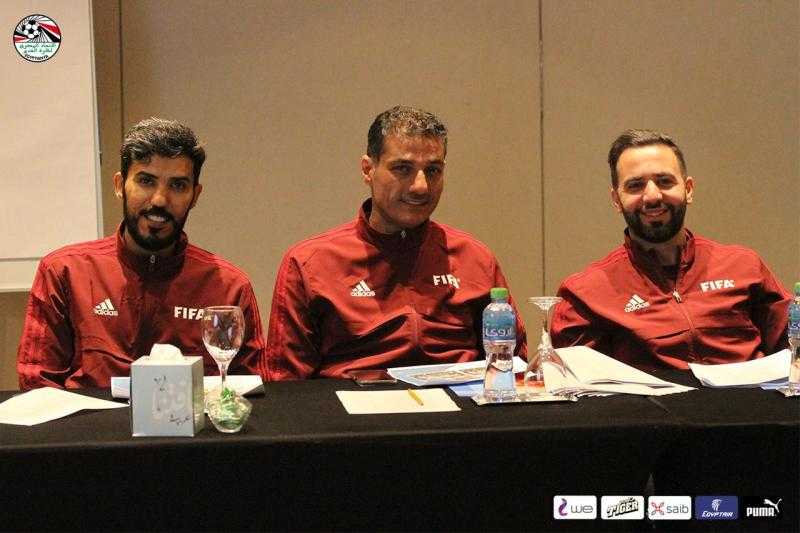 طاقم حكام كويتي لإدارة ودية مصر وبلجيكا