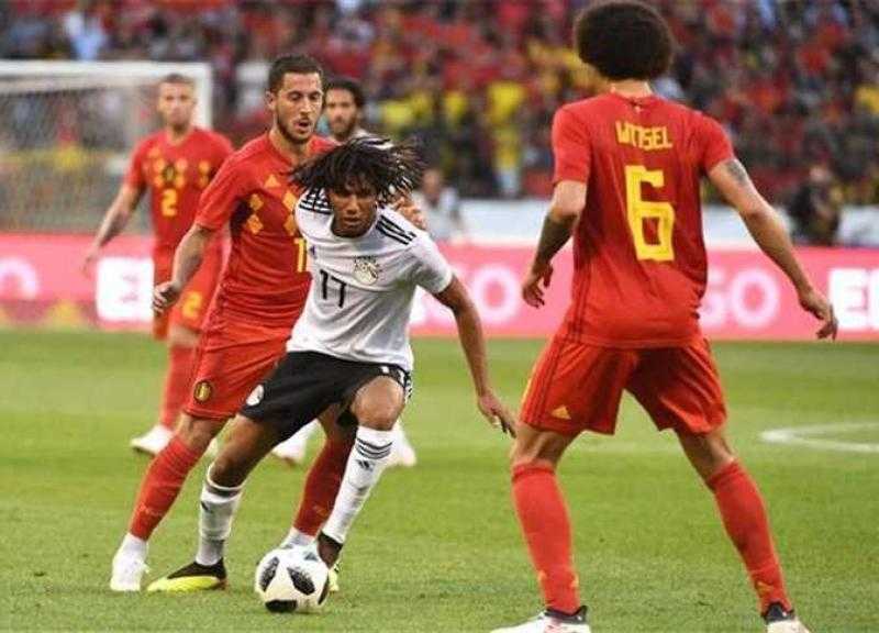 فيديو.. منتخب مصر يُهدر انفرادًا أمام بلجيكا