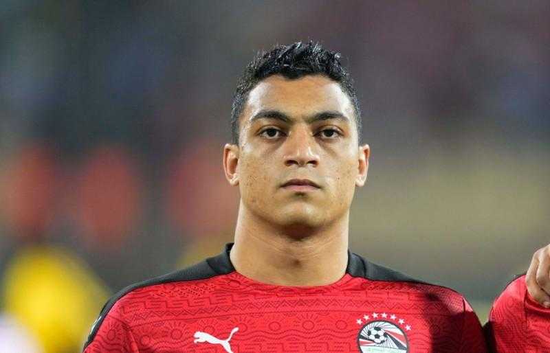 مصطفى محمد يتقدم لمنتخب مصر على بلجيكا
