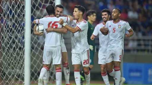 منتخب الإمارات يفتتح مشواره في خليجي 27 برباعية... منتخب الإمارات يفتتح مشواره في خليجي 27 برباعية أمام اليمن