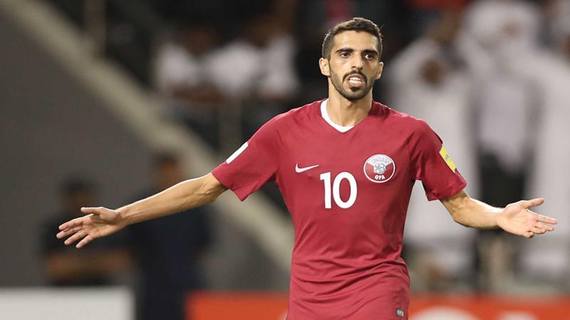 لاعب منتخب قطر 