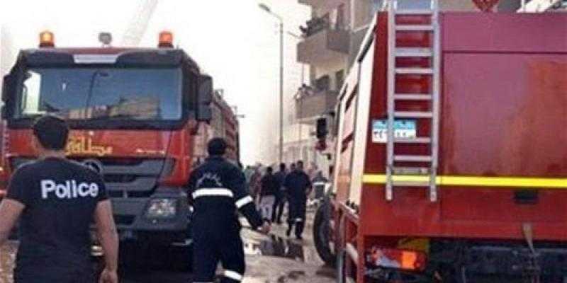 السيطرة على حريق نشب في محطة وقود بقرية طرينة بالمحلة