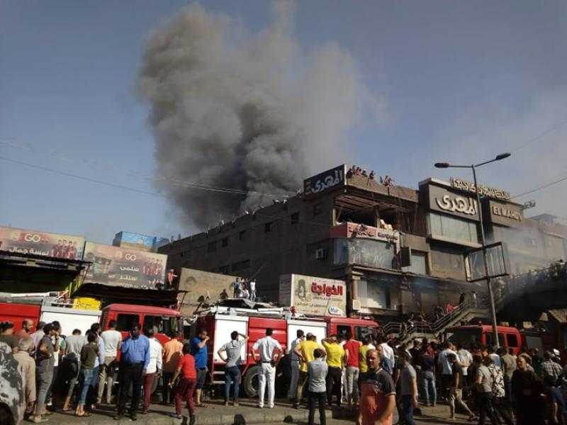 ماس كهربائي وراء نشوب حريق الموسكي