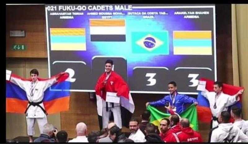 لاعبو القنطرة بالإسماعيلية يفوزون ببطولة العالم للكاراتية في سلوفينيا