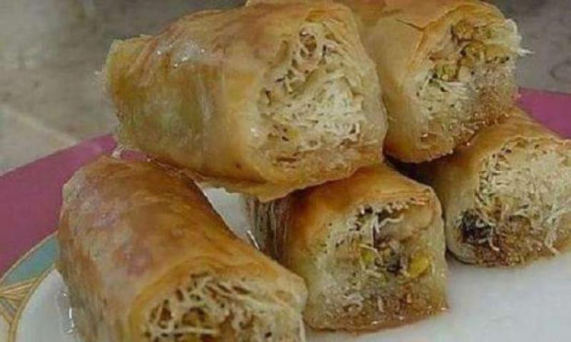 اصابع الجلاش بالكنافة
