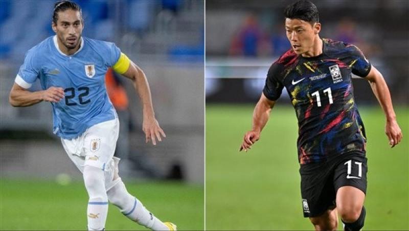 موعد مباراة أوروجواي وكوريا الجنوبية في كأس العالم اليوم والقنوات الناقلة