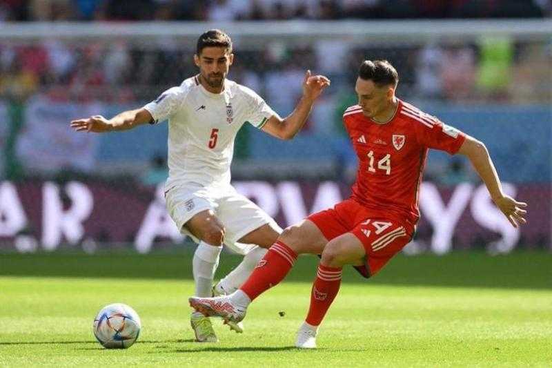تعادل سلبي بين إيران وويلز في الشوط الأول من كأس العالم 2022