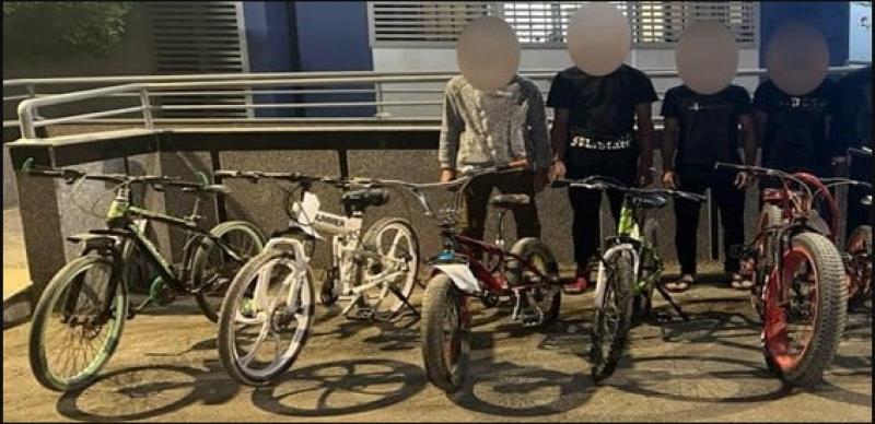 ضبط تشكيل عصابي بتهمة سرقة الدراجات النارية بالشيخ زايد