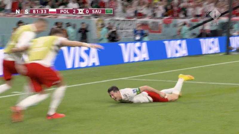 كأس العالم 2022.. ليفاندوفسكي يحرز الهدف الثاني في مرمى السعودية