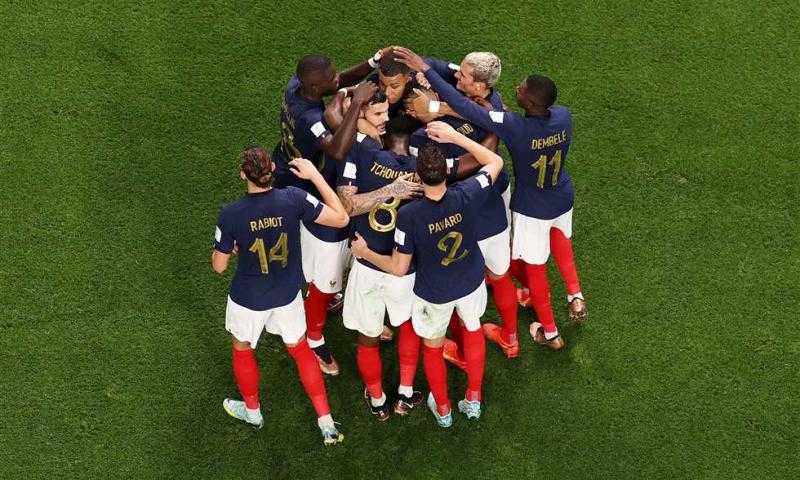 تشكيل فرنسا أمام الدنمارك في كأس العالم.. جيرو مهاجمًا