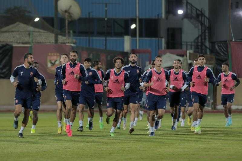 تفاصيل مران الأهلي الأخير استعدادًا لمواجهة المقاولون العرب بالكأس