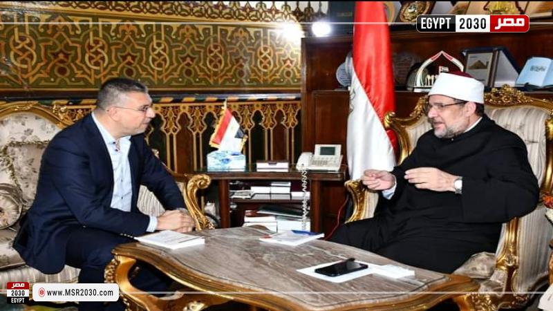 دكتور محمد مختار جمعة وعمرو الليثي