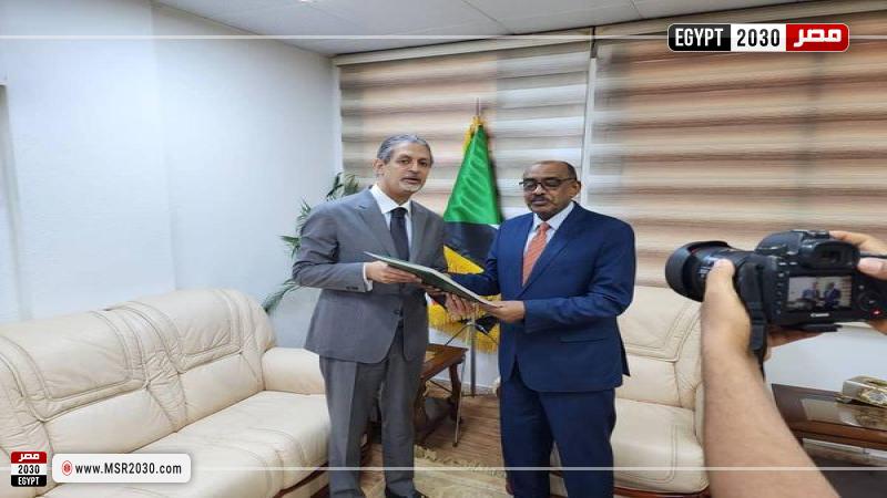 تقديم سفير مصر الجديد لدى السودان 