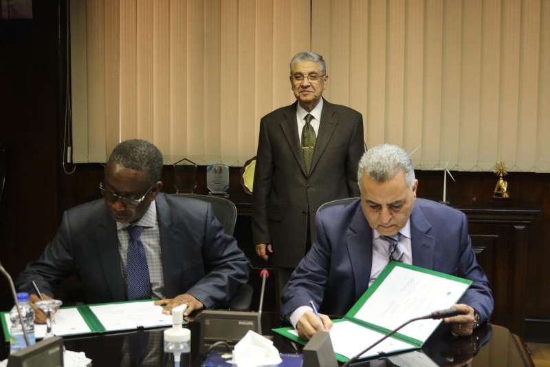 جانب من مراسم توقيع مذكرة التفاهم