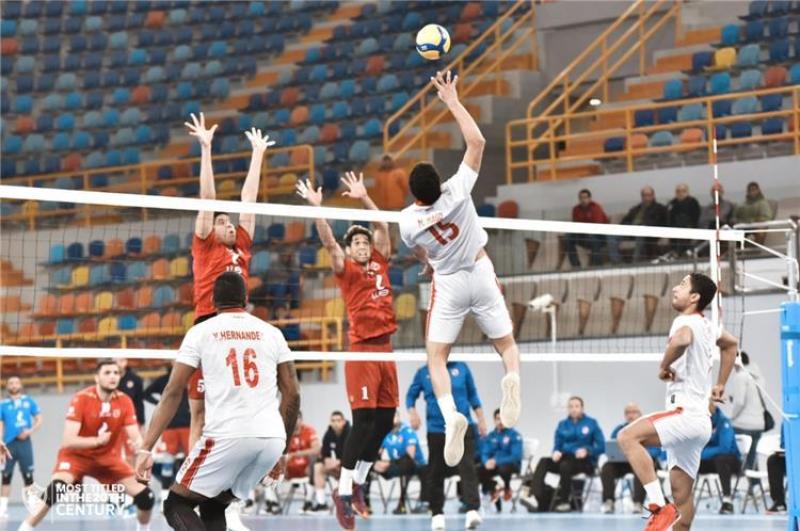 الزمالك والأهلي كرة طائرة
