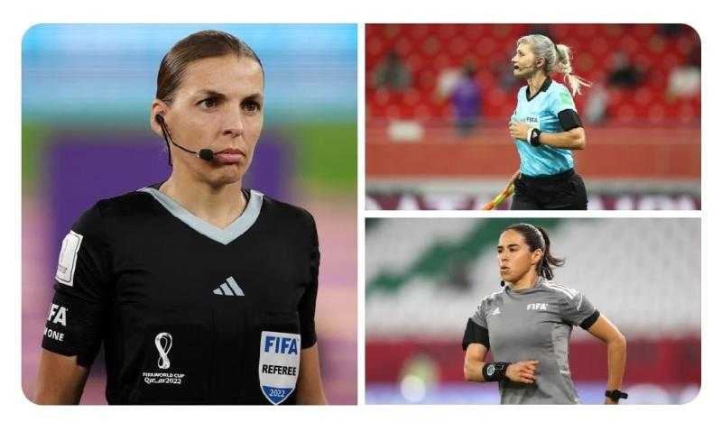 الأولى بالتاريخ.. طاقم تحكيم نسائي لمباراة ألمانيا وكوستاريكا بكأس العالم