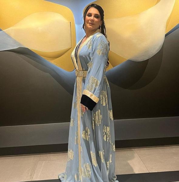 بالقفطان المغربي.. سلاف فواخرجي تتألق في أحدث ظهور لها