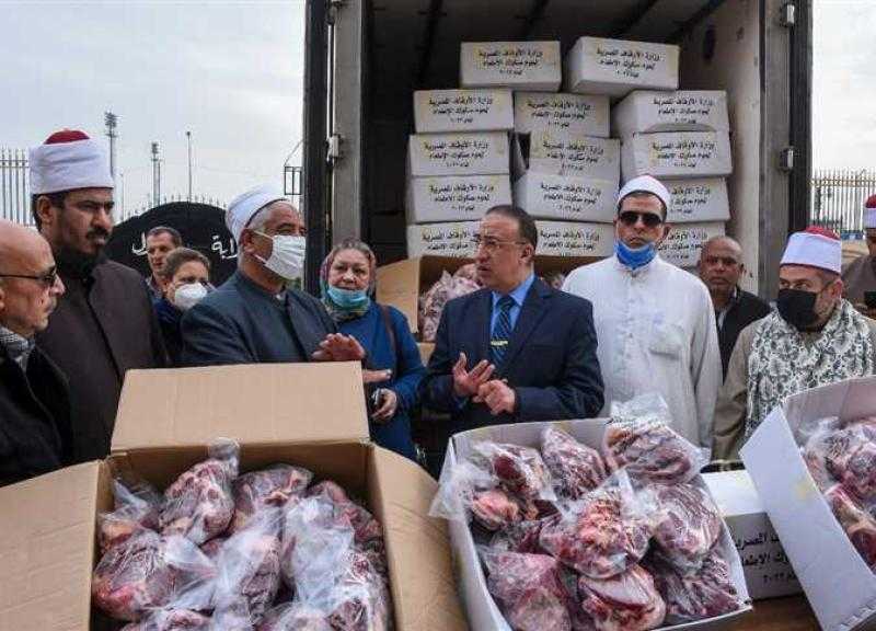 الأوقاف: توزيع 631 طنًا من لحوم صكوك «الإطعام والأضاحي» بالمحافظات