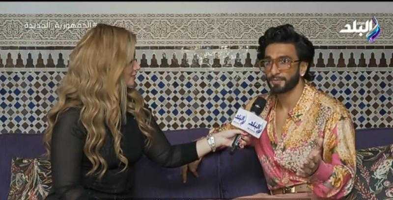 شاهد: النجم العالمي رانفير سينج يكشف عن أعماله القادمة