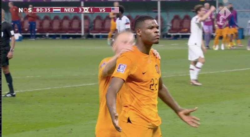 كأس العالم 2022.. هولندا تسجل الهدف الثالث في شباك أمريكا