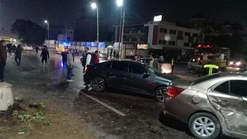 إصابة 5 أشخاص في حادث تصادم  بمصر الجديدة