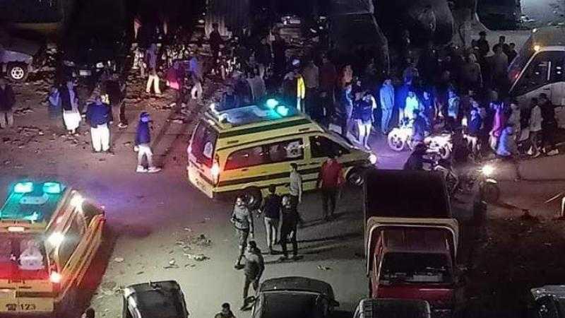 «أتوبيس دهس المواطنين» شاهد أول فيديو لحادث عزبة النخل المروع