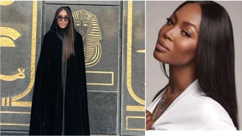 نعومي كامبل تزور المتحف المصري الكبير|صور